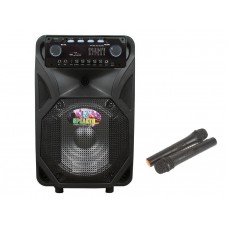 Караоке Комбик с Bluetooth и Двумя радио микрофонами 300 Вт