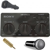 Адаптер для микрофона в автобус SONY + микрофон