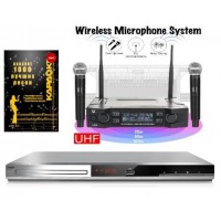  Комплект Караоке BBK HOME PRO с оценкой исполнения 2 радиомикрофона +1000 песен