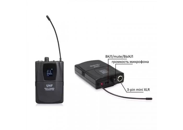 NOIR-audio UR-9200 Handheld/Bodypack
